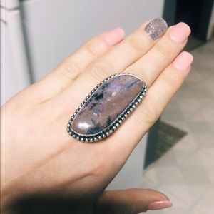 Beautiful native sterling silver ring